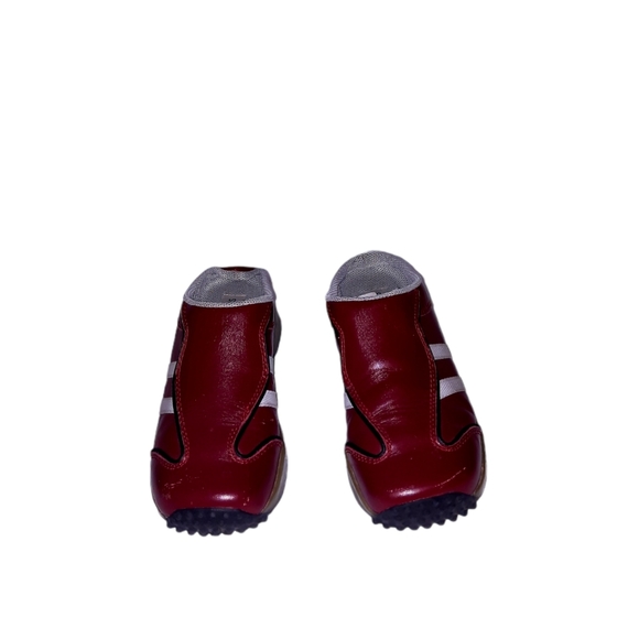 Steve Madden Red Burgundy Driver Clogs Mules Slip - Picture 3 of 5